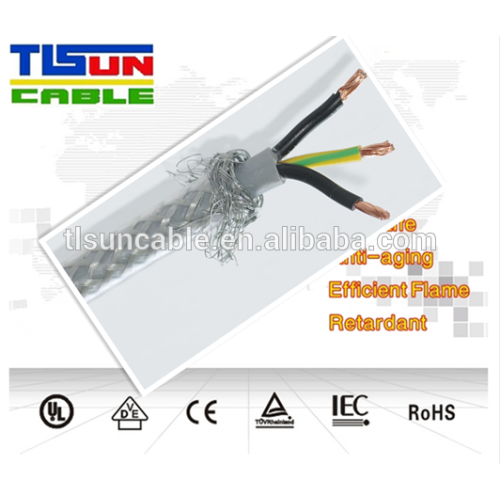 SY Flex / 3core 1.5mm SY Control Flex cable for Casting Machine